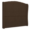 Ver imagem 1 de Cabeceira Casal King Cama Box 195cm Glenda I02 Bouclê Marrom - Mpozenato