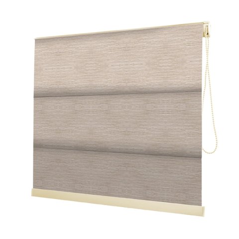 Persiana Romana Marrom - 1,20m Larg X 1,20m Alt - Tecido Blackout - Persianet