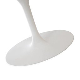 Mesa de Jantar Saarinen Tulipa Redonda - 90 Cm - Madeira Cinamomo - 4