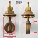 Ver imagem 3 de Reparo Registro Gaveta 1.1/4 Deca 1510hd Cruz Metal - 4306013k100