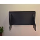 Ver imagem 5 de Mesa Home Office Escrivaninha Retrátil Preto