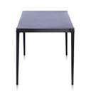 Ver imagem 1 de Mesa de Jantar 160cm x 90cm Rio Cinza/Cimento Queimado
