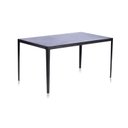 Ver imagem 1 de Mesa de Jantar 185cm x 90cm Rio Cinza/Cimento Queimado