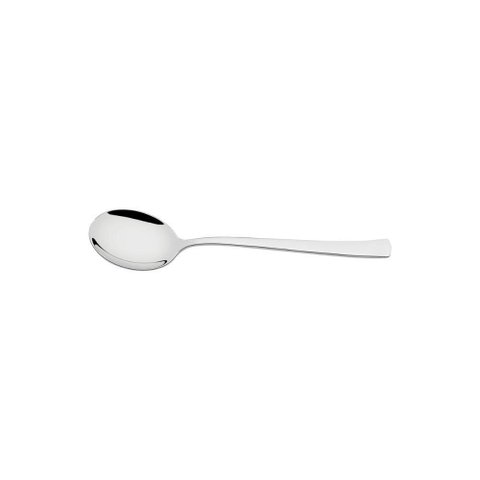 Kit 6 Colheres para Sobremesa Berlin Aço Inox Acabamento Alto Brilho Uso Mesa Tramontina