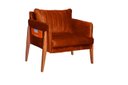Ver imagem 1 de POLTRONA DECORATIVA MILÃO LUXO DORA BELA - 0126 Ferrugem