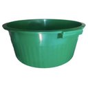 Ver imagem 1 de Bacia Canelada 40l - Plástica, Verde, Arqplast