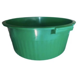 Bacia Canelada 40l - Plástica, Verde, Arqplast