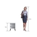 Ver imagem 4 de Mesa de Cabeceira Retrô com Prateleira