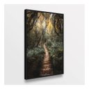 Ver imagem 3 de Quadro Paisagem Natural Trilha de Madeira entre a Floresta