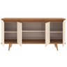 Buffet 160cm 4 Portas Pés em Madeira Maciça Grace Versátile  - 3