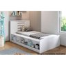Cama Bibox de Solteiro Cimol Yumi Branco - 5