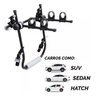 Suporte Bicicleta Bike Carro Transbike Universal Hatch Sedan - 2