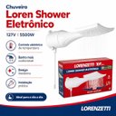 Ver imagem 2 de Chuveiro Loren Shower Eletronico 127V 5500W Lorenzetti
