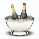 Ver imagem 1 de Champanheira Tramontina Service Aço Inox Suporte 4 Garrafas 36cm 12,4l Tramontina