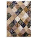 Ver imagem 1 de Tapete Sala Geo Azul Maragogi 200x250 Cm Lavavel Anti Acaro