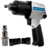 Chave de Impacto 1/2 Pol Pneumática 680NM Twin Hammer Com 5 Soquetes 8786 BREMEN - 1