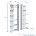 Ver imagem 4 de Estante para Livros com 6 Prateleiras