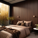 Ver imagem 3 de Cantoneira para Painel Ripado em Wpc Teca 290cm X 5cm X 5cm Rm Decor