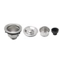 Ver imagem 7 de Válvula de Pia Lux 4 1/2" Inox 304 com Cesto Removível