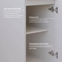Ver imagem 7 de Balcão Planejado 1 Porta 40cm sem Tampo Marselha CabeCasa MadeiraOriginals Branco