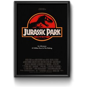 Quadro Decorativo Poster Jurassic Park