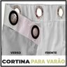 cortina blackout para quarto e sala 5,50 x 2,40 Bruna branc - 6