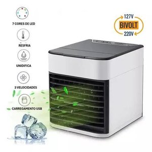 Umidificador Ar Refrigerador Portátil Agua Gelada
