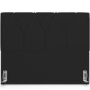 Ver imagem 3 de Cabeceira Cama Box Quenn 160 cm Aurora W01 Corano Preto - Lyam Decor