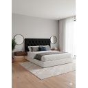 Ver imagem 1 de Cabeceira Capitonê Cama Queem 1.60 Dubai Preto
