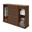 Ver imagem 3 de Cômoda Sapateira Vedra Imbuia Clean – Lopas