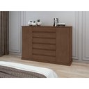 Ver imagem 4 de Cômoda Sapateira Vedra Imbuia Clean – Lopas