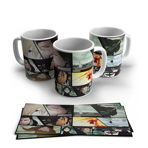 Caneca de Porcelana Attack On Titan Modelo 19
