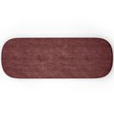Ver imagem 7 de Kit 02 Puffs Decorativo Orgânico para Living Quarto 195cm Doha W01 Linho Bordô - Lyam Decor