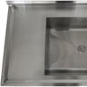 Pia Aço Inox Industrial 130x70x90 Cm Cuba Grande Cubão Centralizada Nortinox - 6