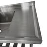 Pia Aço Inox Industrial 130x70x90 Cm Cuba Grande Cubão Centralizada Nortinox - 5