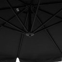 Ver imagem 4 de Ombrelone Luxo de Praia e Jardim Reclinavel, Giratorio 3m em Aluminio com Suporte de Luminária Suspe