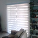 Ver imagem 4 de Cortina Persiana Double Vision Largura 1,70 X 1,20 Altura Sofisticada para Ambientes Internos