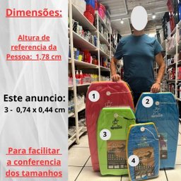 Prancha de Surf Bodyboard Surf Radical Infantil Bb02 74x44 Cm - 3