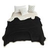 Cobertor/Edredom Sherpa Queen Dupla Face Inverno Casen Cor:Preto - 5