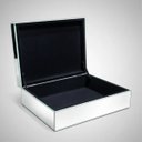 Ver imagem 4 de Caixa Decorativa Espelhada com Tampa Elegante 26x31cm