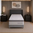 Ver imagem 2 de Colchão Solteirão Sr Life Confort Dream Espuma D28 96x203x28cm Cinza