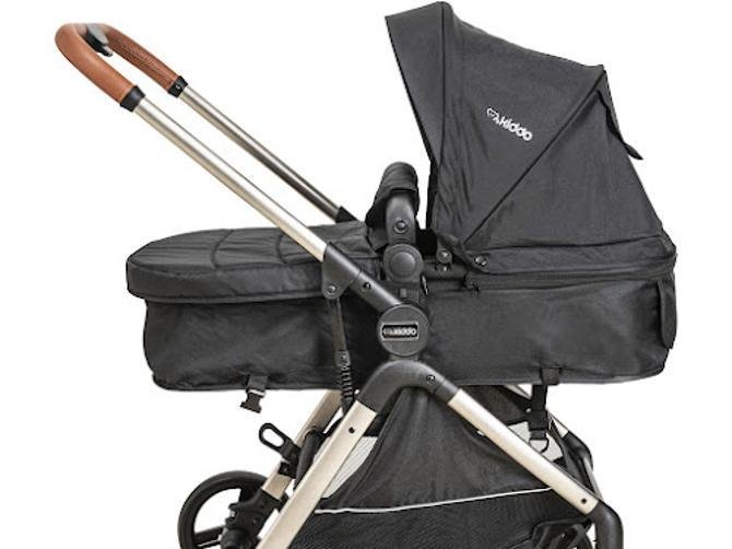 Carrinho Speedy Travel System Preto - Kiddo - 7