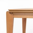Ver imagem 2 de Mesa de Jantar Retangular Rana Laminada 160cm e 180cm 160cm Verniz Avelã