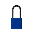 Ver imagem 1 de Cadeado Pado Abs Bloqueio 42mm Haste de Plástico - Azul
