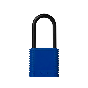 Cadeado Pado Abs Bloqueio 42mm Haste de Plástico - Azul