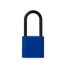 Cadeado Pado Abs Bloqueio 42mm Haste de Plástico - Azul - 1