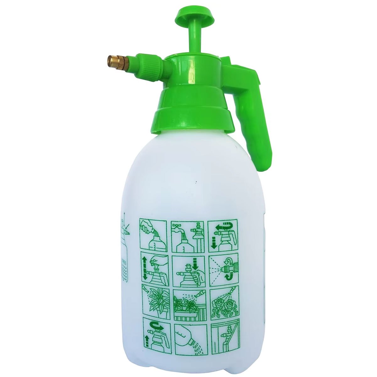 Pulverizador de Pressao 1,5 Litro Spray Automatico Borrifador Compressao Manual Limpeza Fertilizante - 2