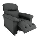 Ver imagem 5 de Poltrona Retrátil e Reclinável 83cm Tecido Suede Multimóveis Cr45262