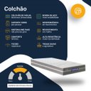 Ver imagem 6 de Cama Box Baú com Colchão Gazin de Molas Ensacadas One Face Air Up + Auxiliar de Espuma Solteiro