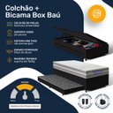 Ver imagem 5 de Cama Box Baú com Colchão Gazin de Molas Ensacadas One Face Air Up + Auxiliar de Espuma Solteiro